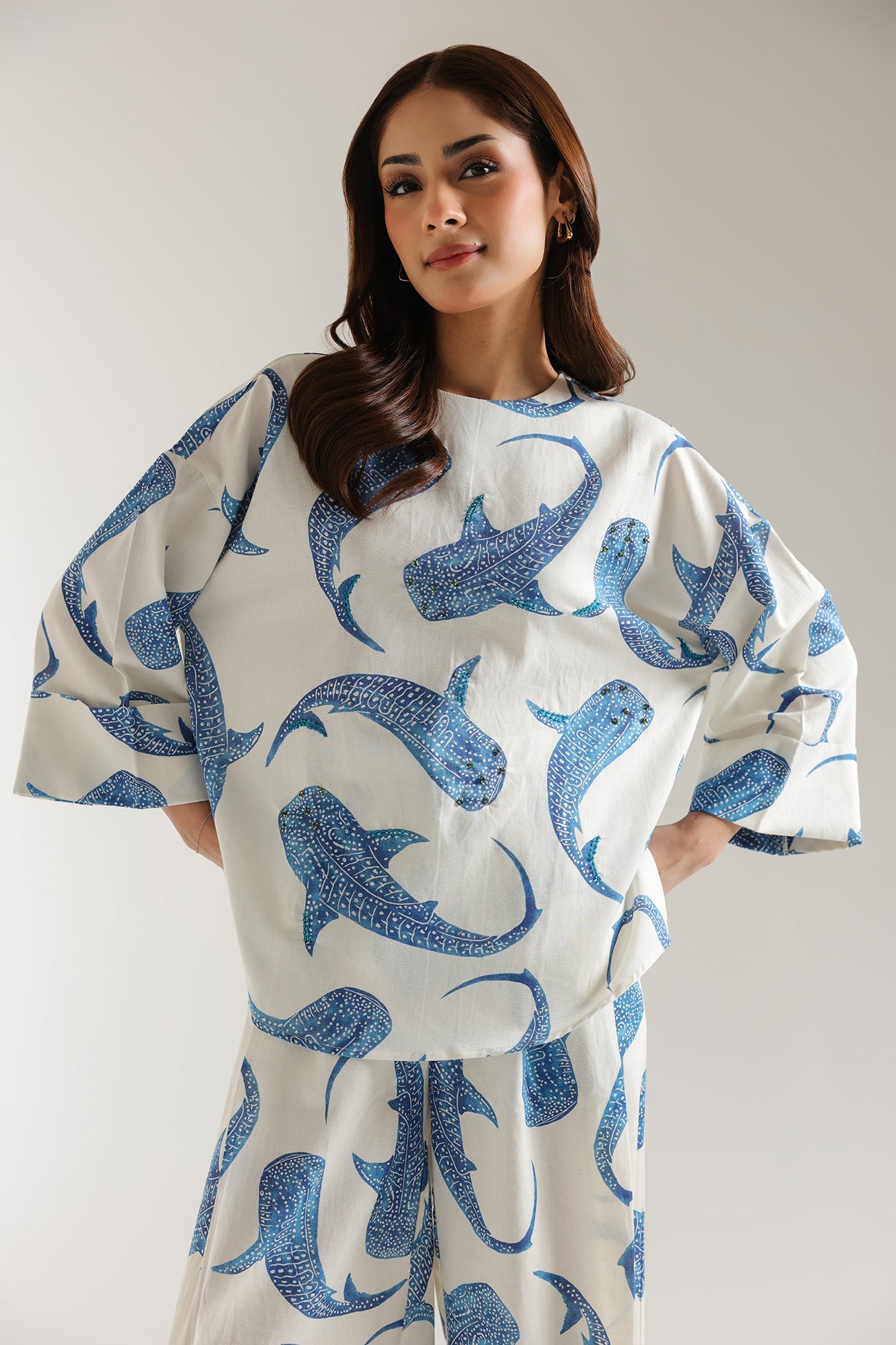 PRINTED SUIT (E0620/106/603)