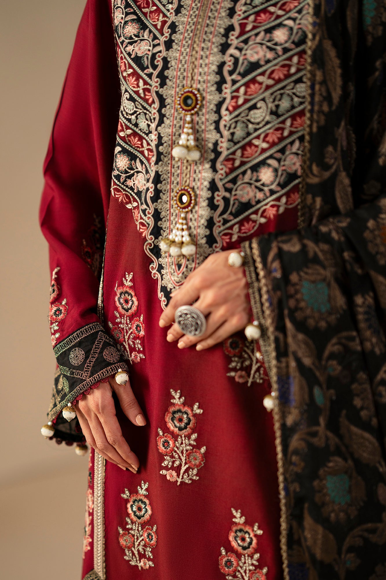 EMBROIDERED SUIT (E0793/203/305)