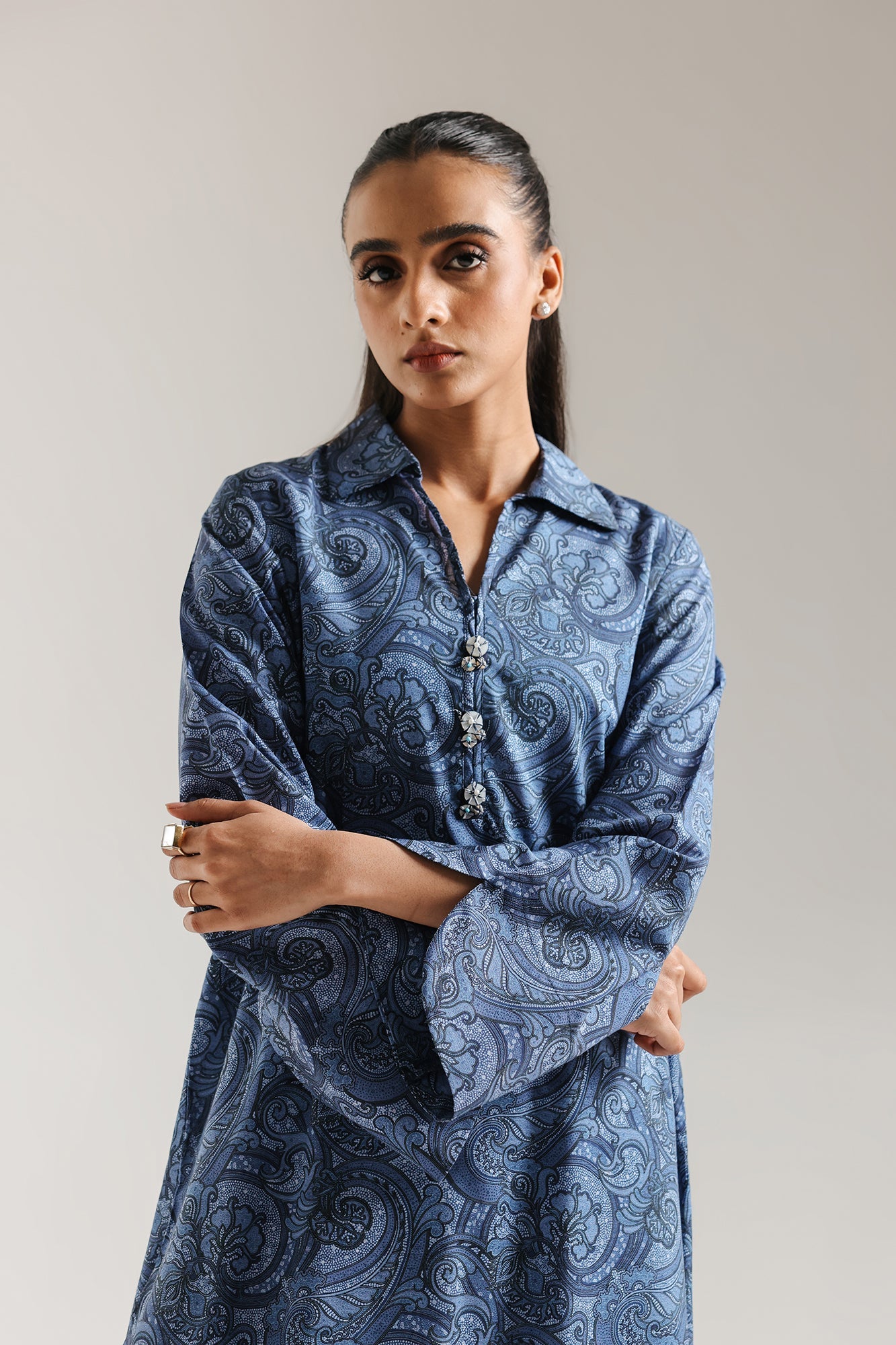PRINTED SUIT (E6686/102/624)