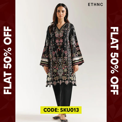 BUY ANY 2 STITCHED 3 PIECE KHADDAR EMBROIDERY SUITS