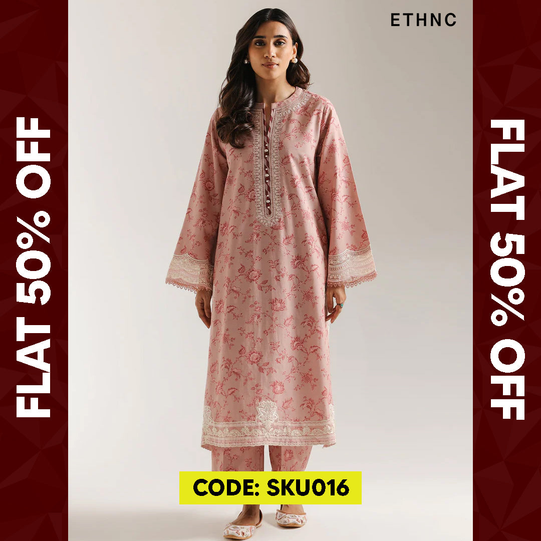 BUY ANY 2 STITCHED 3 PIECE KHADDAR EMBROIDERY SUITS